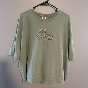 Embroidered t-shirt